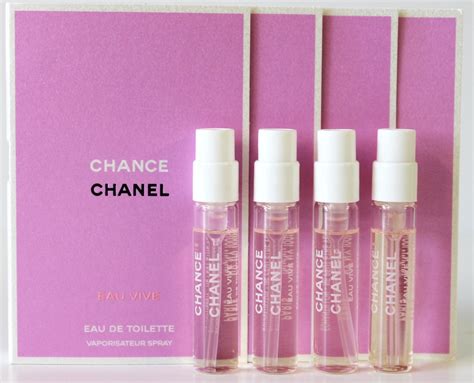 Chanel perfume samples set